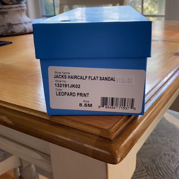 Lightly worn, size 8.5 Jack Rogers leopard print - Picture 4 of 4